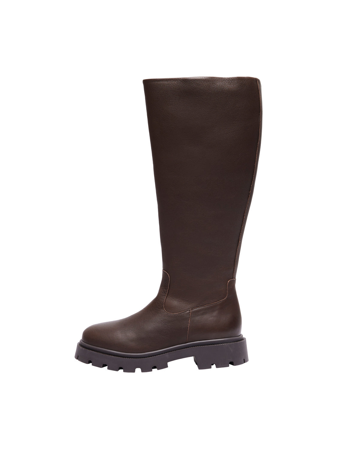 Emma høye Boots - Brun/ Java